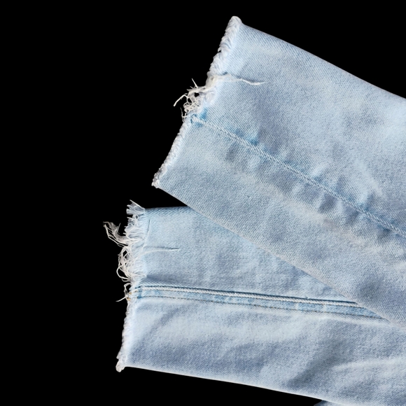 Rag & Bone Light Blue Denim Nina High Rise Skinny Destress Jeans Sz 24 - Picture 5 of 11